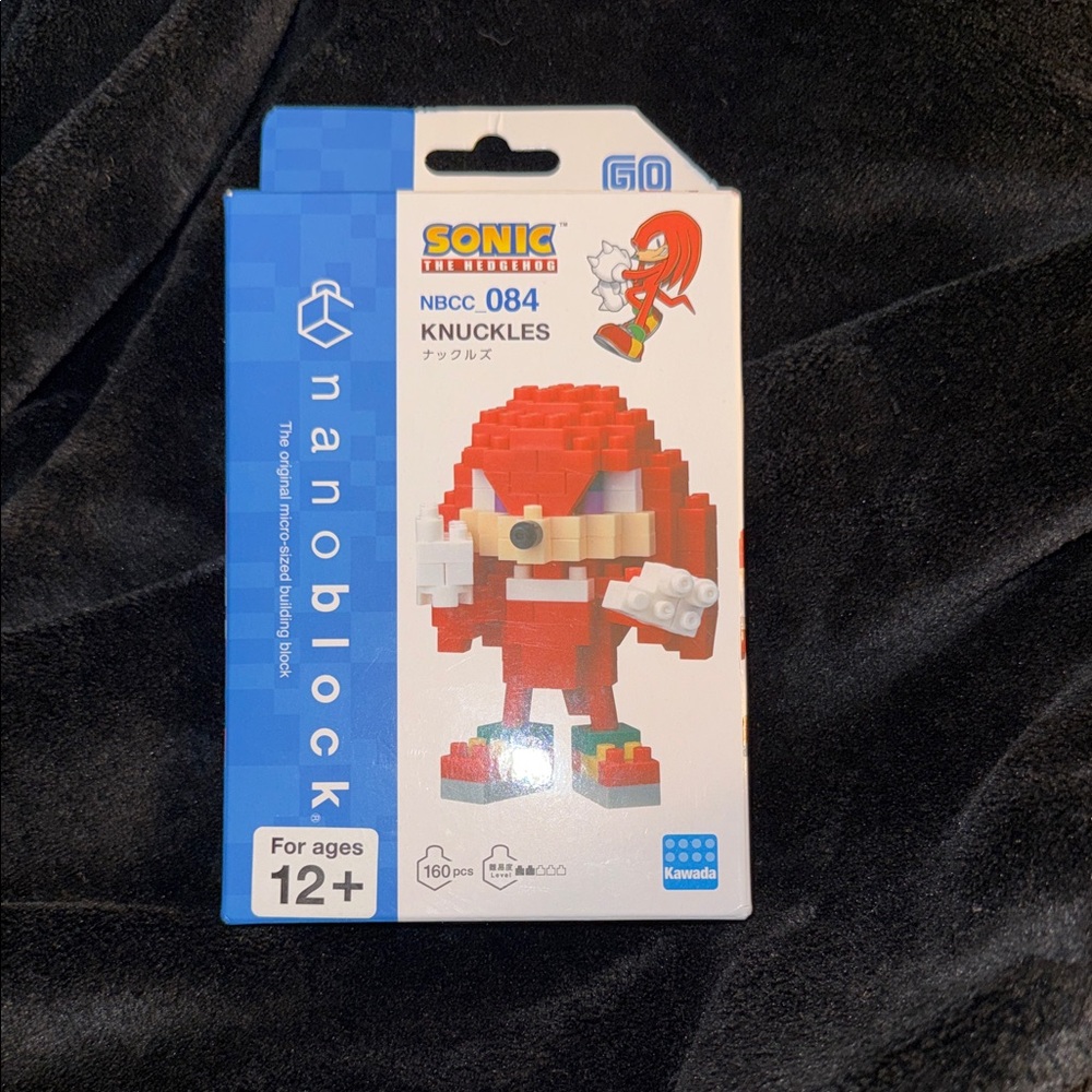 Sonic Knuckles Building Set - Red and White
